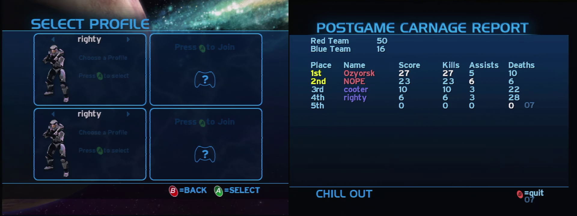 Post Game Carnage Report