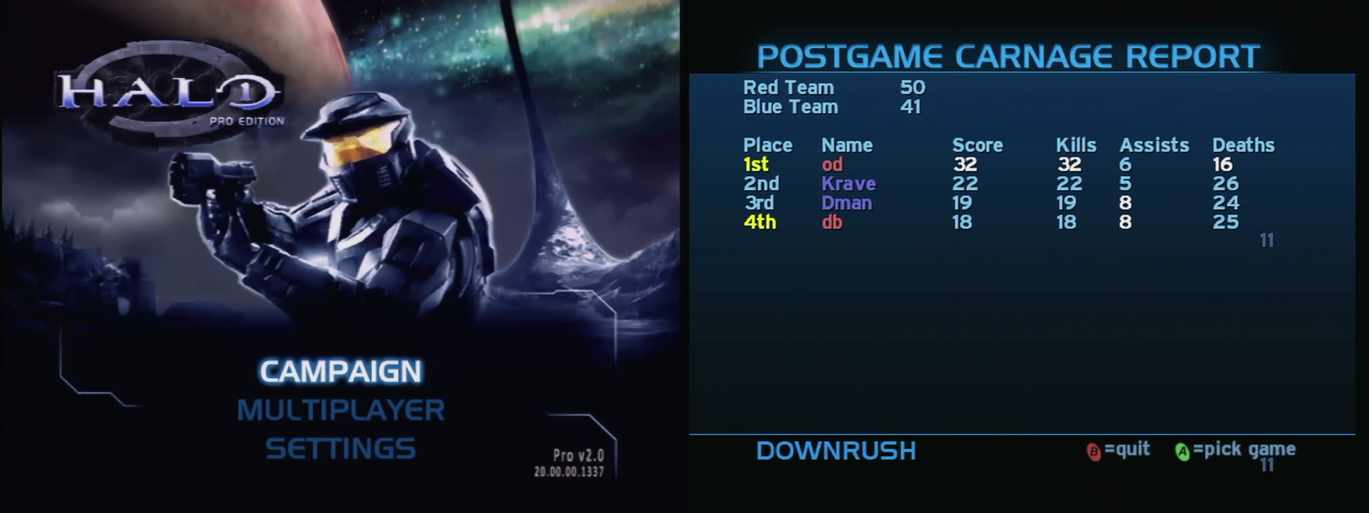 Post Game Carnage Report