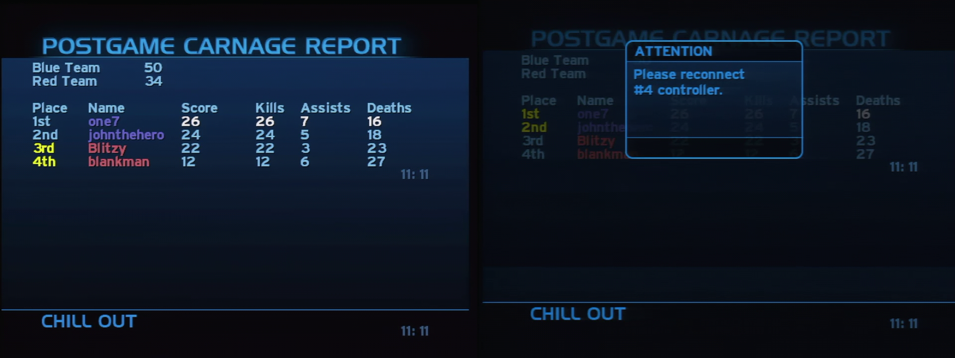 Post Game Carnage Report