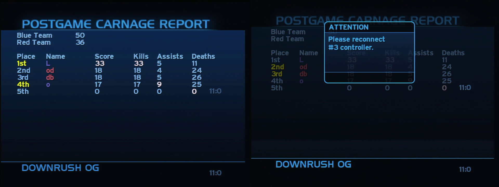 Post Game Carnage Report