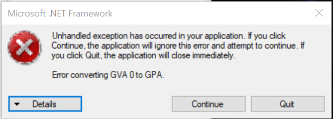 Error from xemuh2stats Launcher
